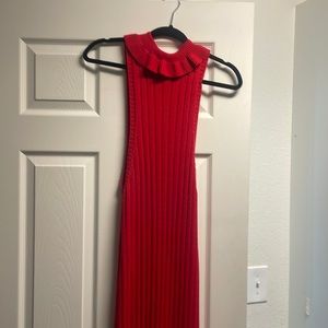 Beautiful long red dress